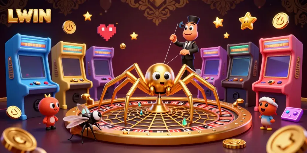 Experience the thrill of LLWIN’s animated gambling world with engaging characters and vivid visuals.