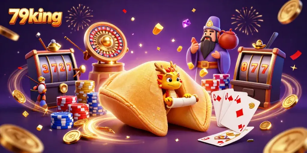 Experience the thrill of winning with 79king as you discover dynamic casino elements and magical characters.