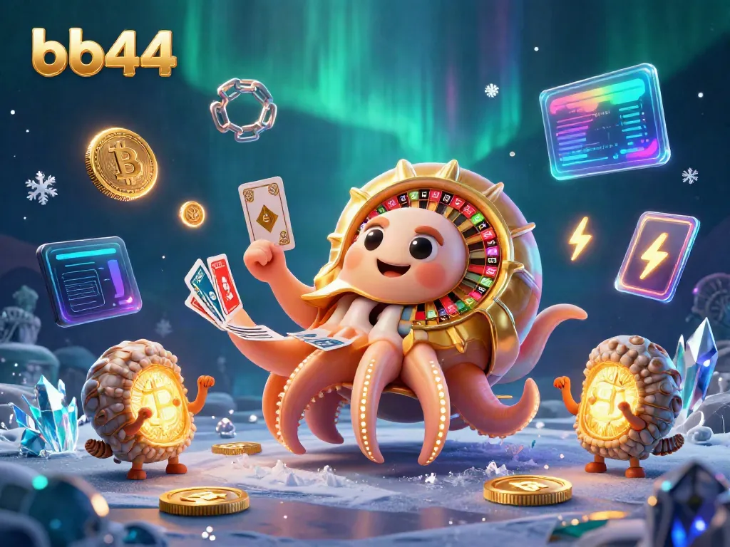 Experience thrilling wins with bb44, a high-stakes casino game featuring vibrant characters and crypto elements.