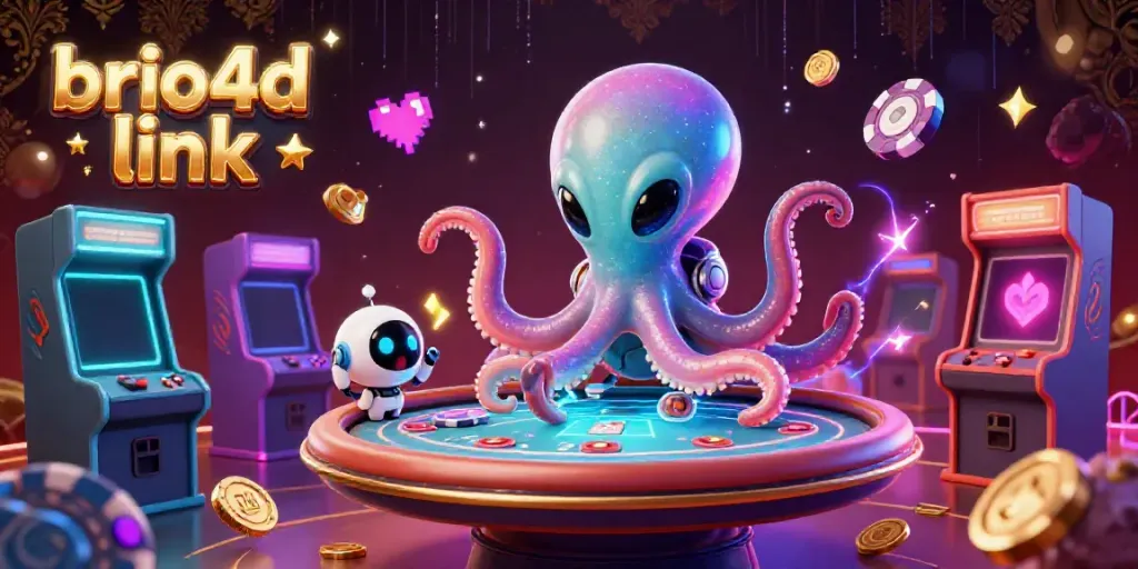 Experience thrilling gameplay with the brio4d link at an alien-inspired digital casino.